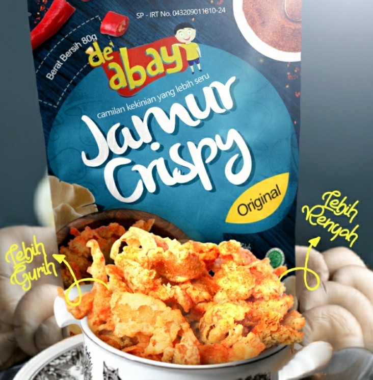 Jamur Crispy 80gr